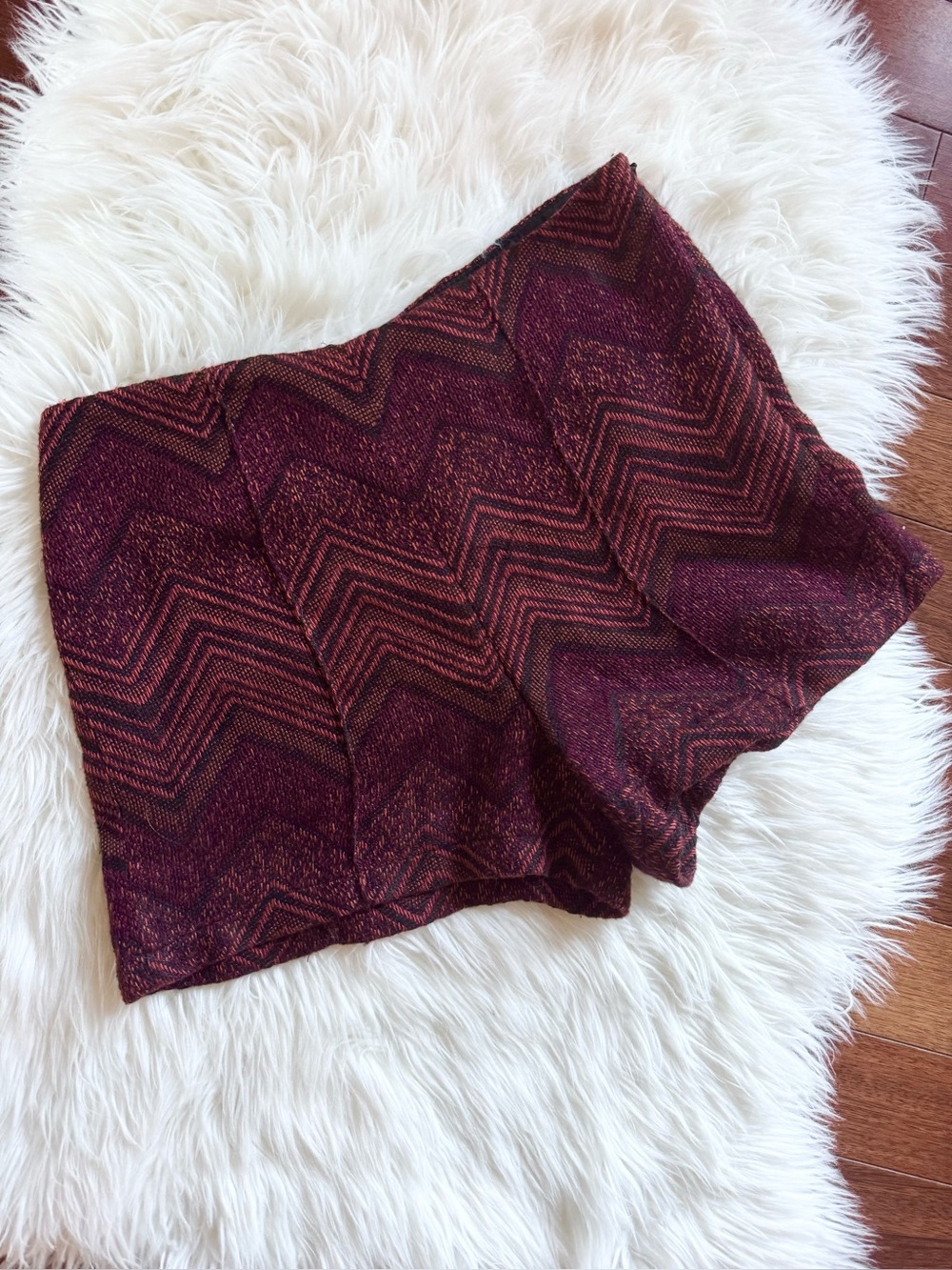 FOREVER 21 ‘Love 21’ knit fall high waisted mini shorts size XS